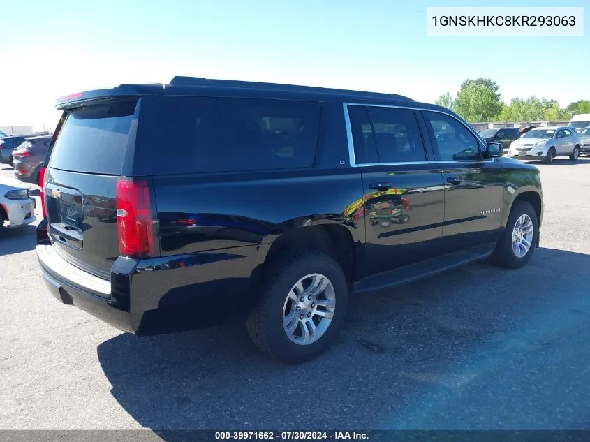 1GNSKHKC8KR293063 2019 Chevrolet Suburban K1500 Lt