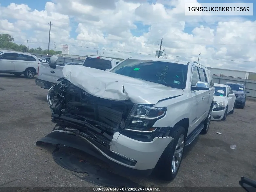 2019 Chevrolet Suburban Premier VIN: 1GNSCJKC8KR110569 Lot: 39976349