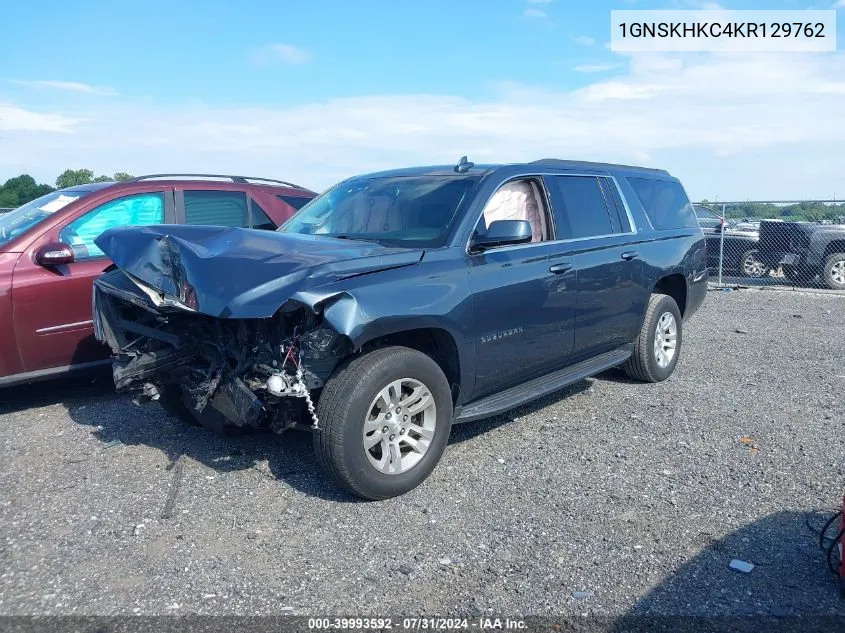 1GNSKHKC4KR129762 2019 Chevrolet Suburban Lt