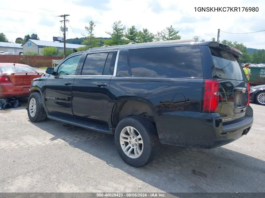 1GNSKHKC7KR176980 2019 Chevrolet Suburban Lt