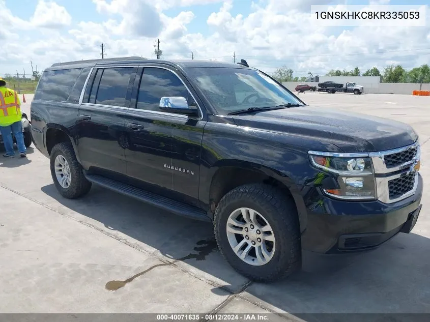 1GNSKHKC8KR335053 2019 Chevrolet Suburban Lt