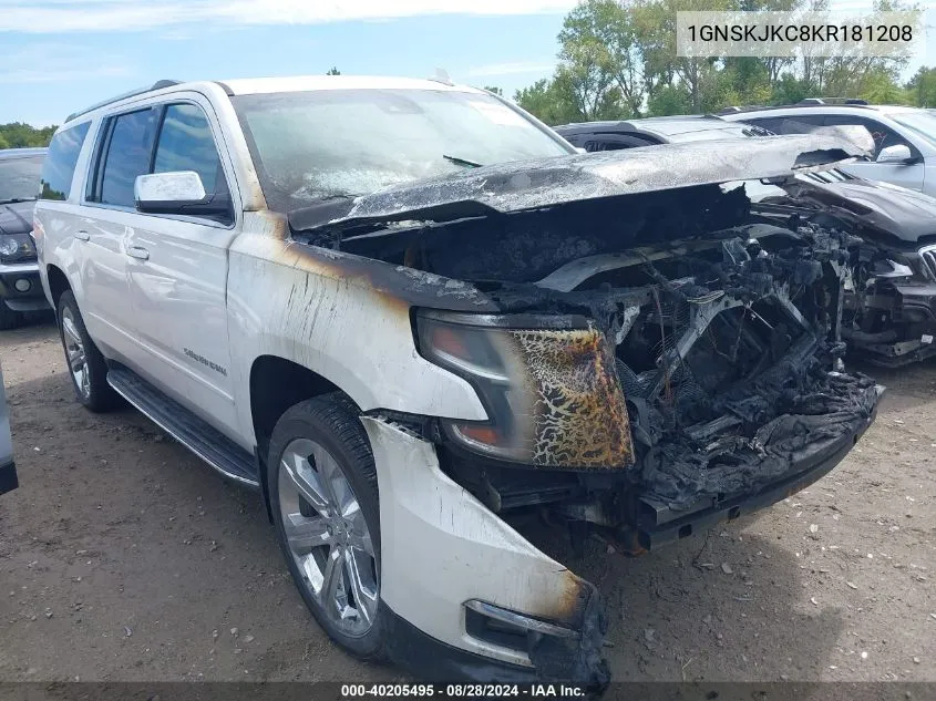 2019 Chevrolet Suburban Premier VIN: 1GNSKJKC8KR181208 Lot: 40205495