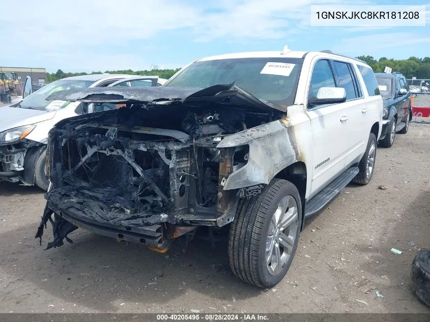 1GNSKJKC8KR181208 2019 Chevrolet Suburban Premier