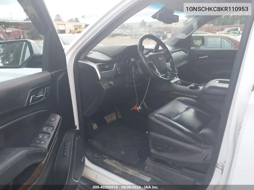 1GNSCHKC8KR110953 2019 Chevrolet Suburban Lt