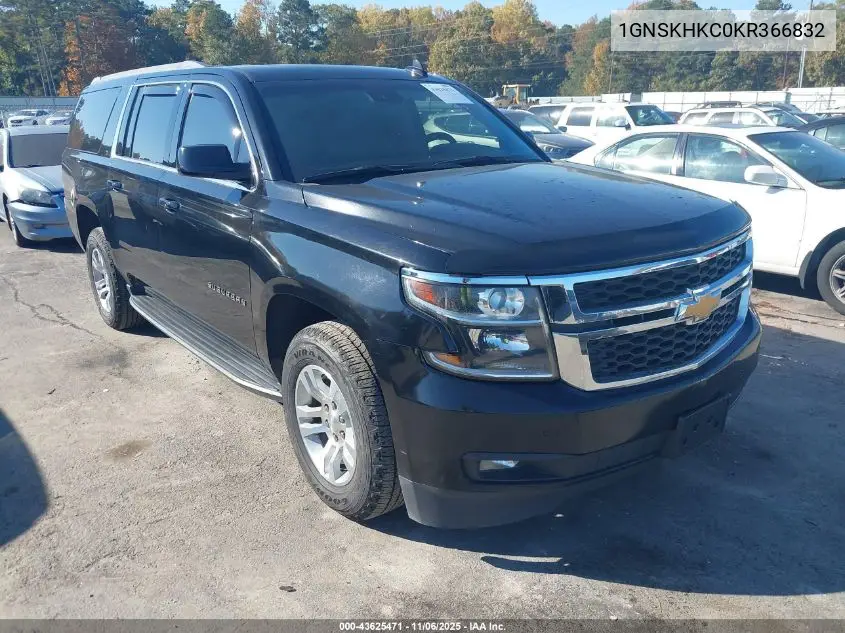 1GNSKHKC0KR366832 2019 Chevrolet Suburban Lt