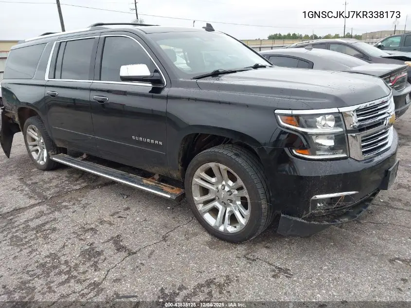 1GNSCJKJ7KR338173 2019 Chevrolet Suburban Premier