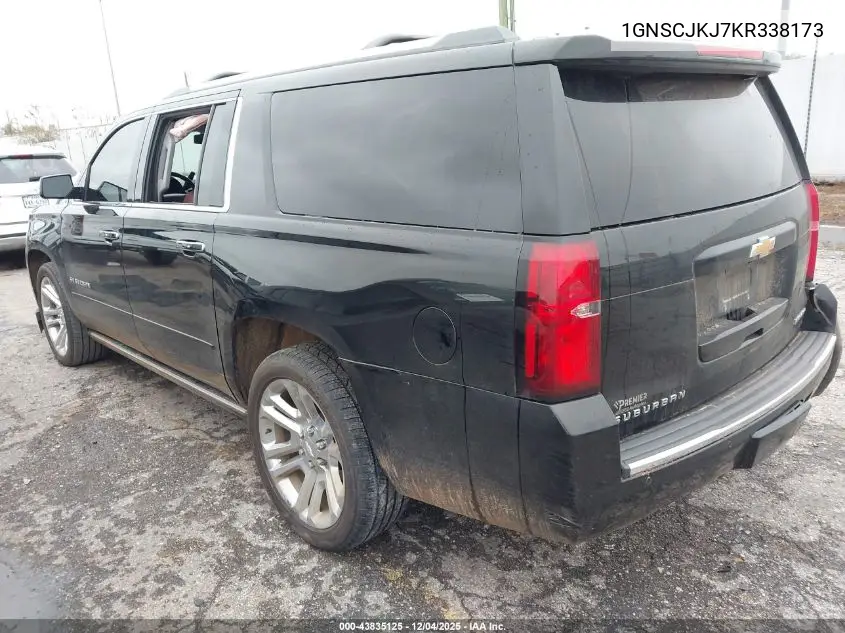 1GNSCJKJ7KR338173 2019 Chevrolet Suburban Premier