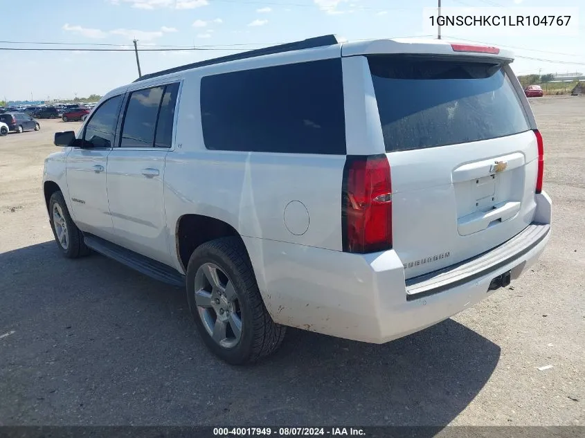 2020 Chevrolet Suburban 2Wd Lt VIN: 1GNSCHKC1LR104767 Lot: 40017949