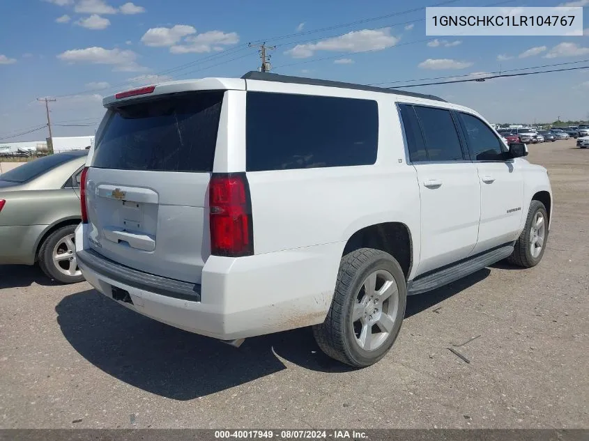 2020 Chevrolet Suburban 2Wd Lt VIN: 1GNSCHKC1LR104767 Lot: 40017949