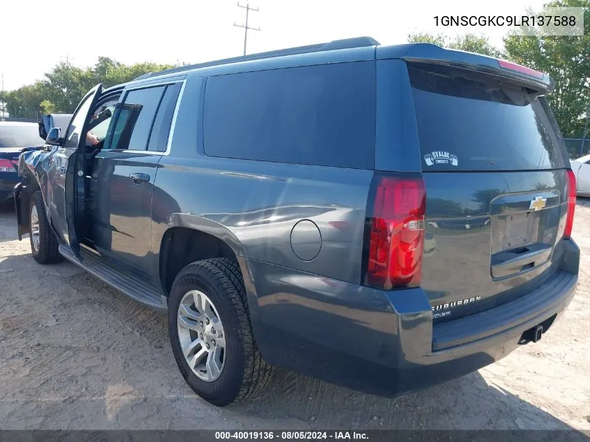 2020 Chevrolet Suburban 2Wd Ls VIN: 1GNSCGKC9LR137588 Lot: 40019136