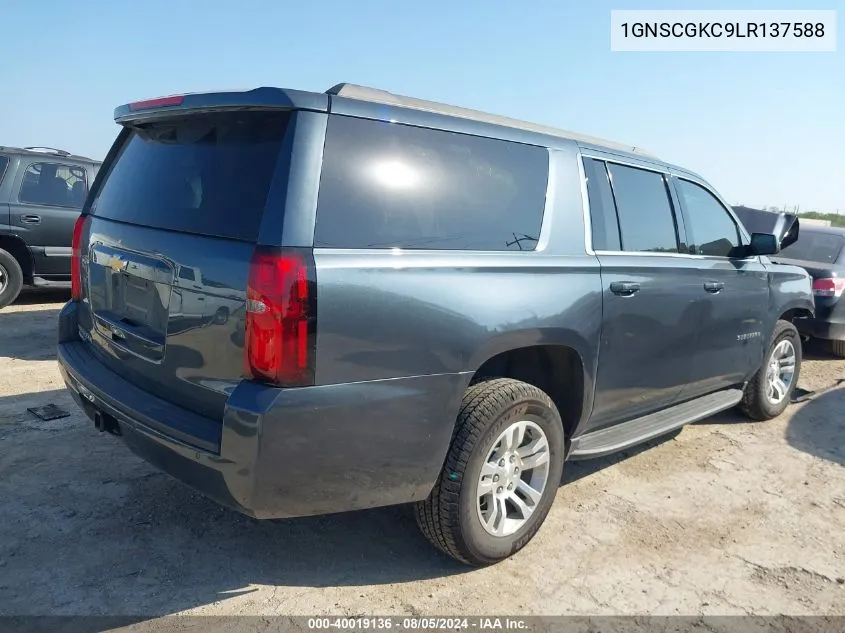 2020 Chevrolet Suburban 2Wd Ls VIN: 1GNSCGKC9LR137588 Lot: 40019136