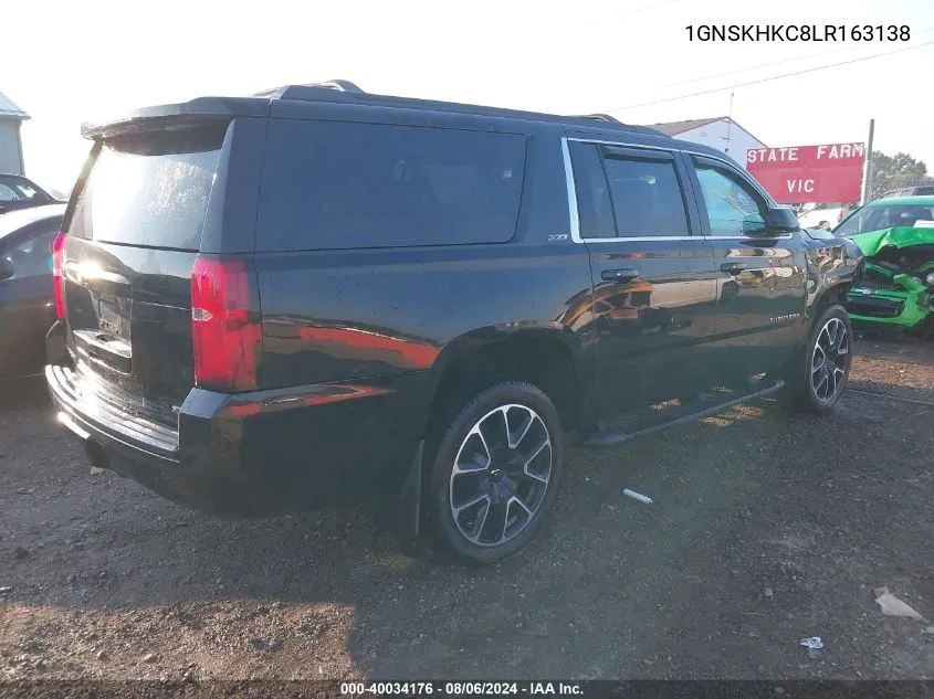 1GNSKHKC8LR163138 2020 Chevrolet Suburban K1500 Lt