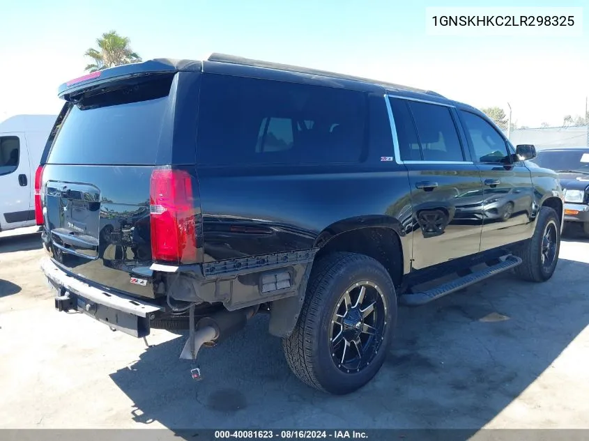 2020 Chevrolet Suburban 4Wd Lt VIN: 1GNSKHKC2LR298325 Lot: 40081623