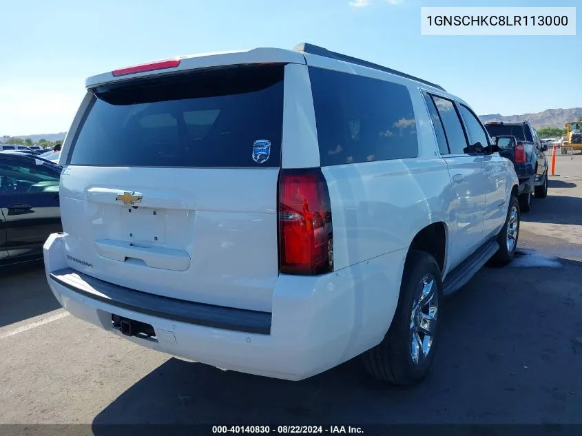 2020 Chevrolet Suburban 2Wd Lt VIN: 1GNSCHKC8LR113000 Lot: 40140830