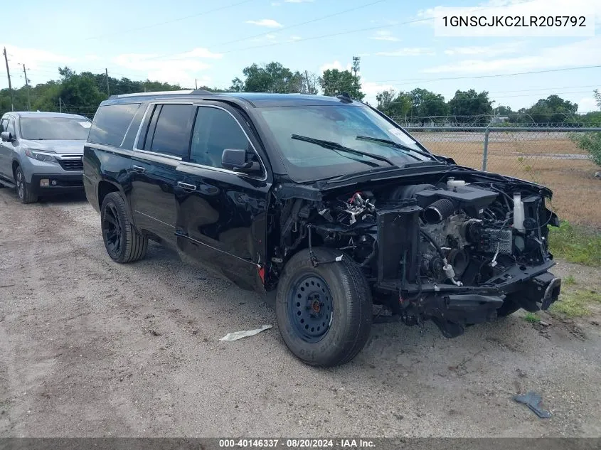 2020 Chevrolet Suburban 2Wd Premier VIN: 1GNSCJKC2LR205792 Lot: 40146337