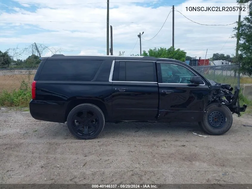 2020 Chevrolet Suburban 2Wd Premier VIN: 1GNSCJKC2LR205792 Lot: 40146337