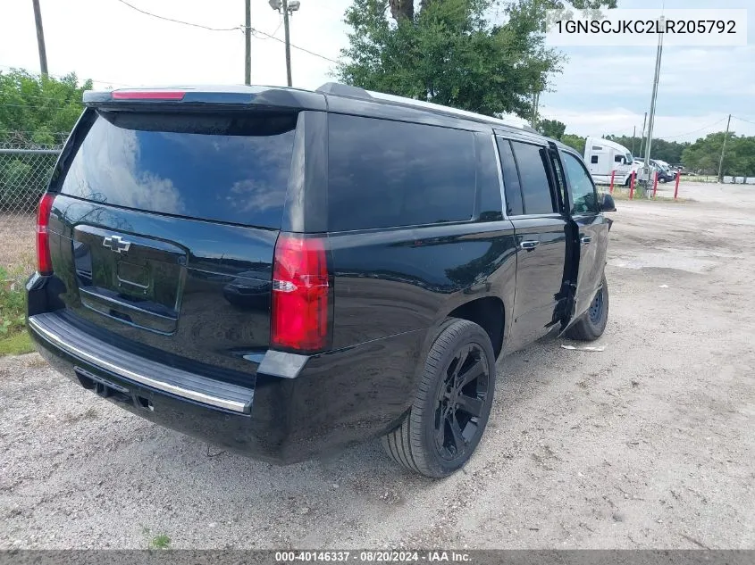 2020 Chevrolet Suburban 2Wd Premier VIN: 1GNSCJKC2LR205792 Lot: 40146337