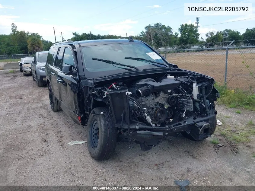 2020 Chevrolet Suburban 2Wd Premier VIN: 1GNSCJKC2LR205792 Lot: 40146337