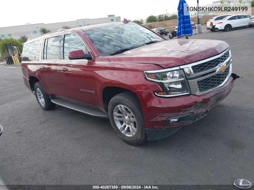 2020 Chevrolet Suburban 4Wd Lt VIN: 1GNSKHKC9LR249199 Lot: 40267389