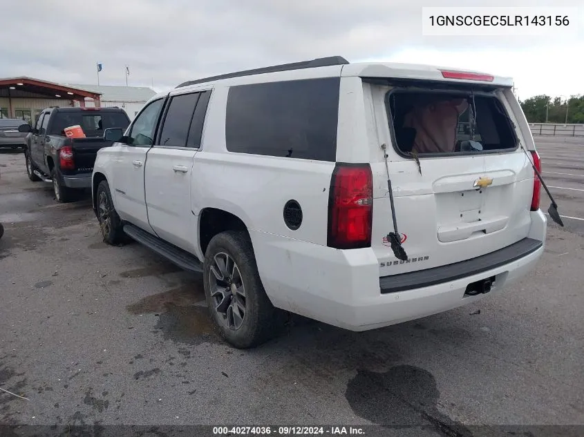 1GNSCGEC5LR143156 2020 Chevrolet Suburban 2Wd Ls