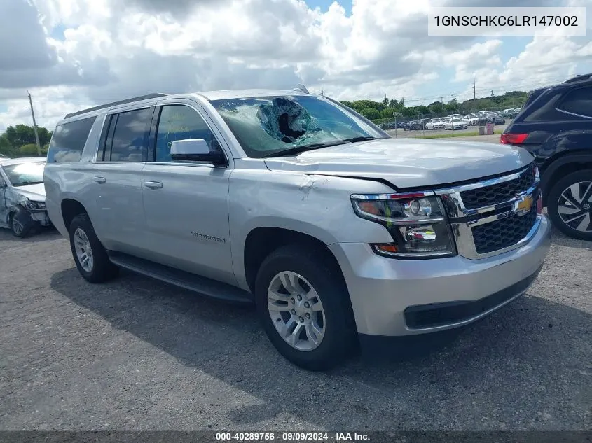 1GNSCHKC6LR147002 2020 Chevrolet Suburban 2Wd Lt