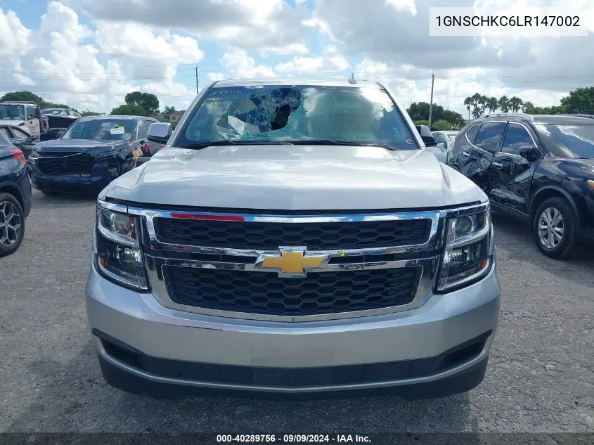 2020 Chevrolet Suburban 2Wd Lt VIN: 1GNSCHKC6LR147002 Lot: 40289756