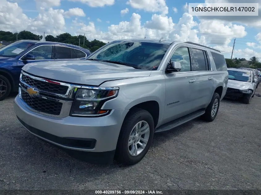 2020 Chevrolet Suburban 2Wd Lt VIN: 1GNSCHKC6LR147002 Lot: 40289756