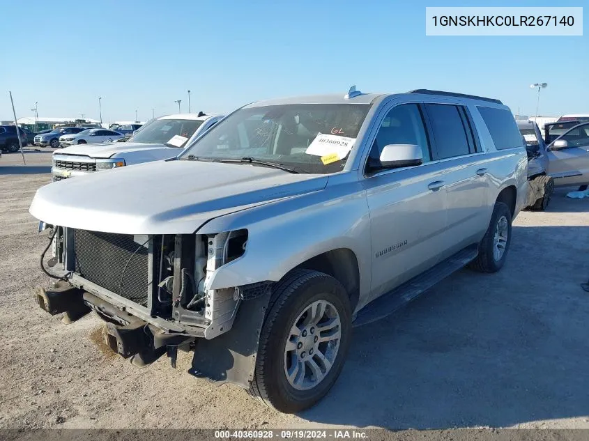 2020 Chevrolet Suburban 4Wd Lt VIN: 1GNSKHKC0LR267140 Lot: 40360928