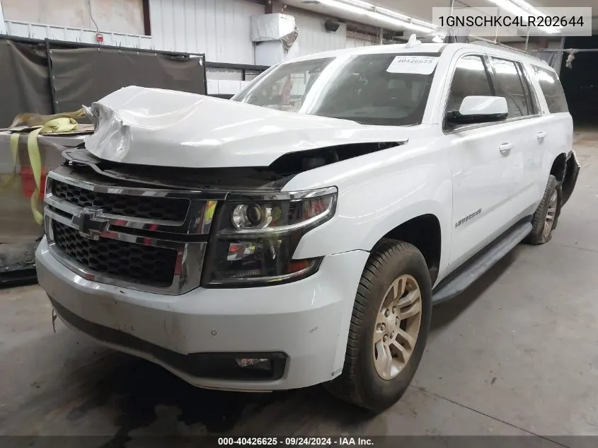 1GNSCHKC4LR202644 2020 Chevrolet Suburban C1500 Lt