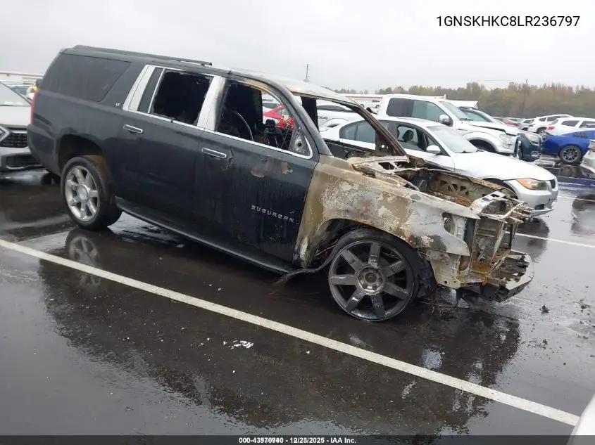 1GNSKHKC8LR236797 2020 Chevrolet Suburban 4Wd Lt