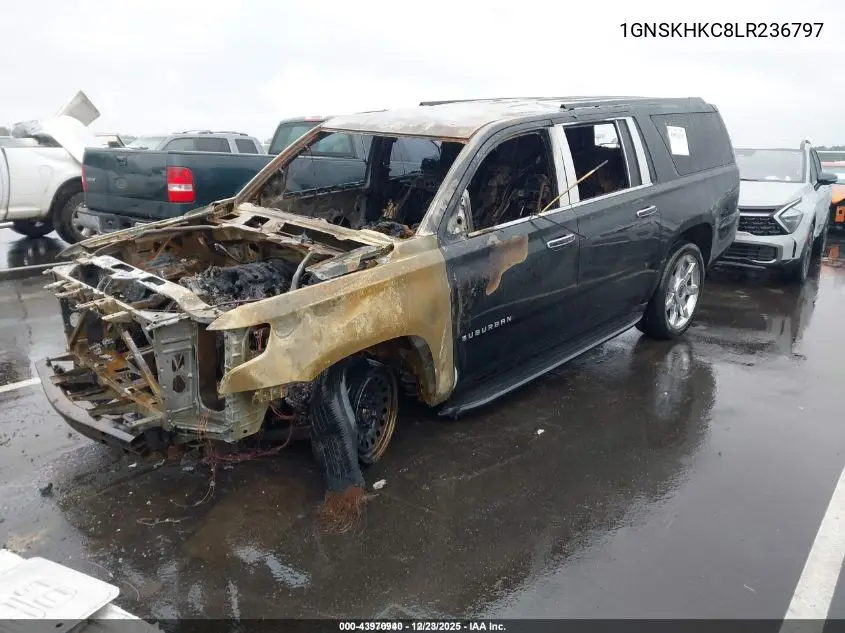 1GNSKHKC8LR236797 2020 Chevrolet Suburban 4Wd Lt