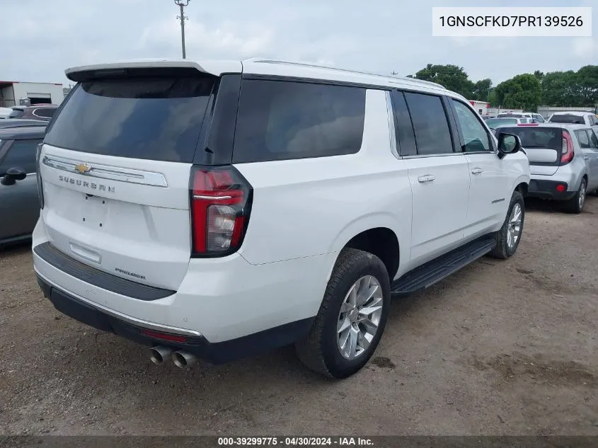 1GNSCFKD7PR139526 2023 Chevrolet Suburban 2Wd Premier