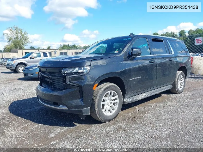 2023 Chevrolet Suburban 4Wd Lt VIN: 1GNSKCKD9PR354438 Lot: 40054587