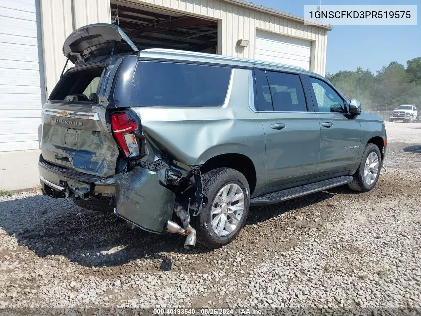 2023 Chevrolet Suburban 2Wd Premier VIN: 1GNSCFKD3PR519575 Lot: 40193540