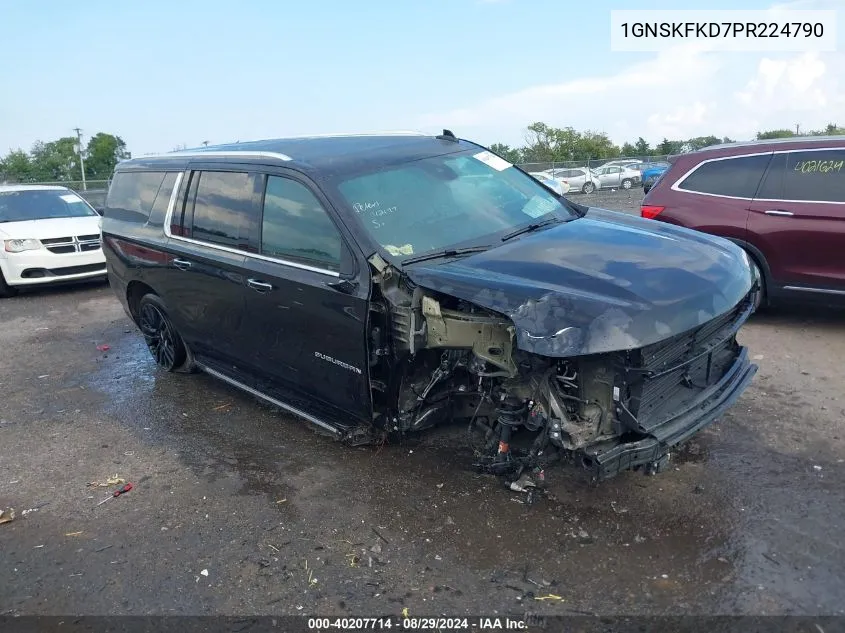 2023 Chevrolet Suburban 4Wd Premier VIN: 1GNSKFKD7PR224790 Lot: 40207714