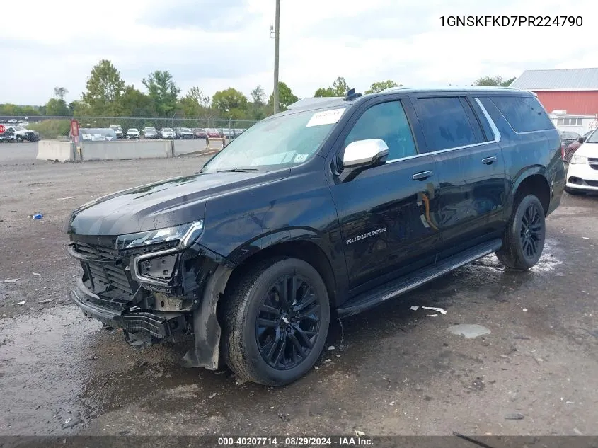 2023 Chevrolet Suburban 4Wd Premier VIN: 1GNSKFKD7PR224790 Lot: 40207714