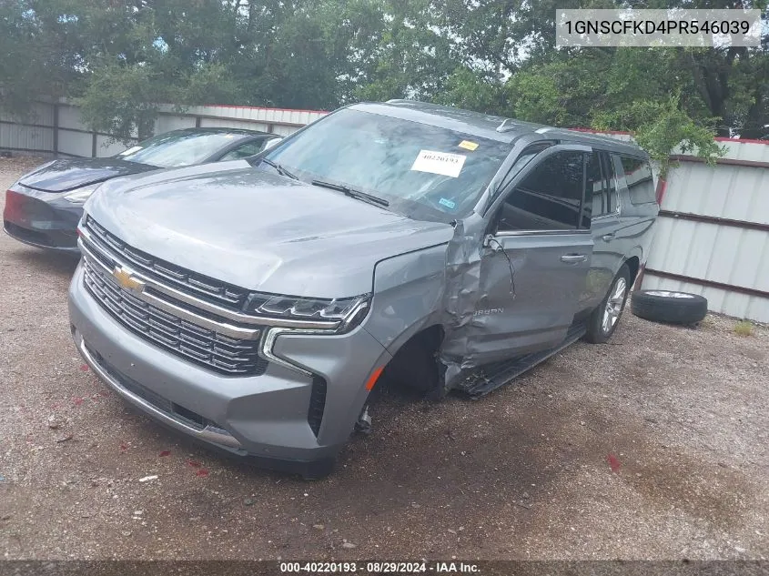 2023 Chevrolet Suburban 2Wd Premier VIN: 1GNSCFKD4PR546039 Lot: 40220193