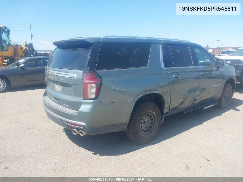 1GNSKFKD5PR545811 2023 Chevrolet Suburban 4Wd Premier