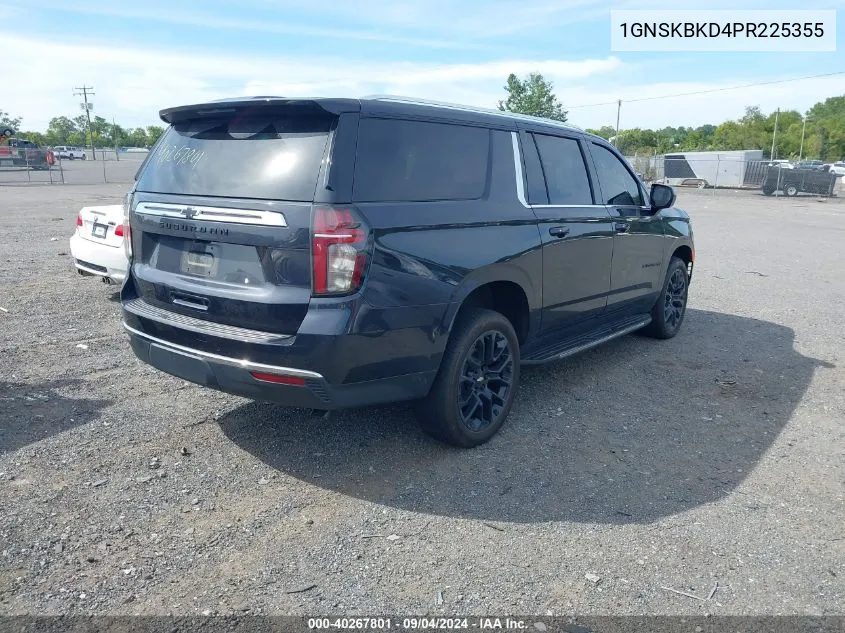 2023 Chevrolet Suburban 4Wd Ls VIN: 1GNSKBKD4PR225355 Lot: 40267801