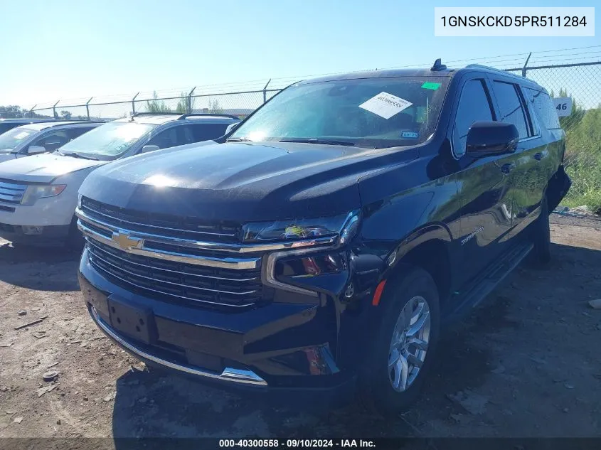 2023 Chevrolet Suburban K1500 Lt VIN: 1GNSKCKD5PR511284 Lot: 40300558