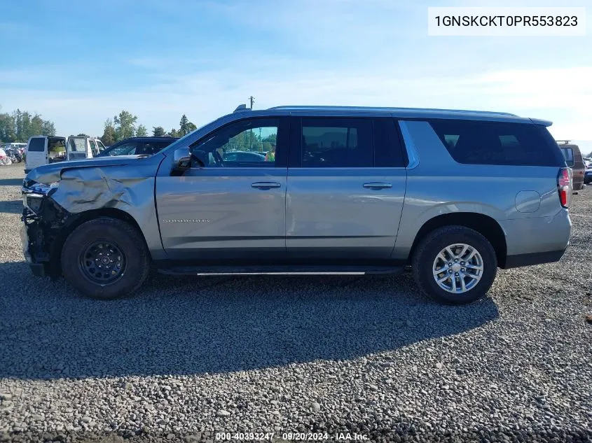 2023 Chevrolet Suburban 4Wd Lt VIN: 1GNSKCKT0PR553823 Lot: 40393247