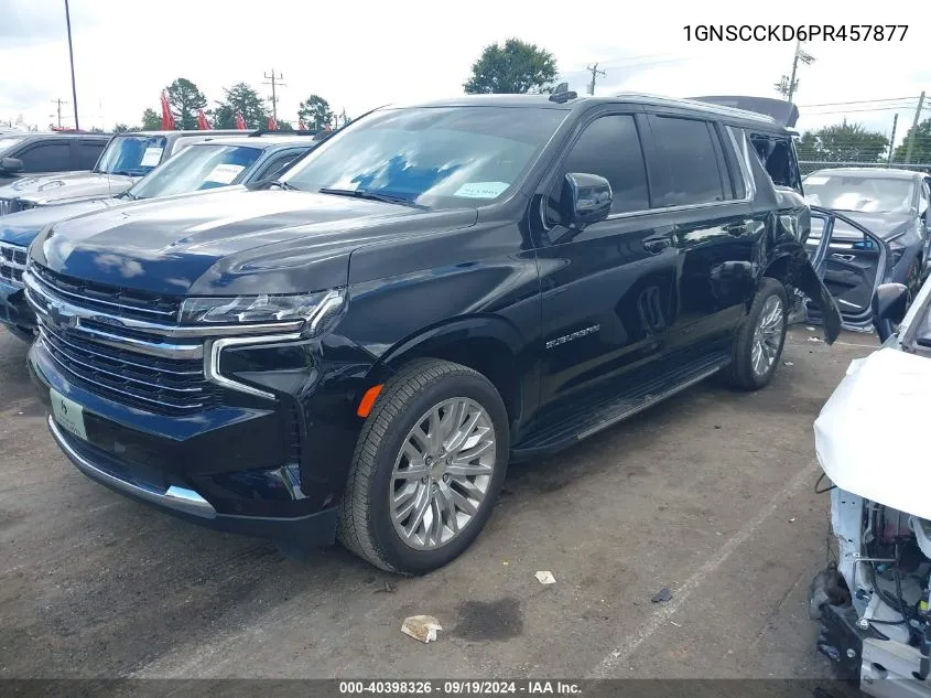 2023 Chevrolet Suburban 2Wd Lt VIN: 1GNSCCKD6PR457877 Lot: 40398326