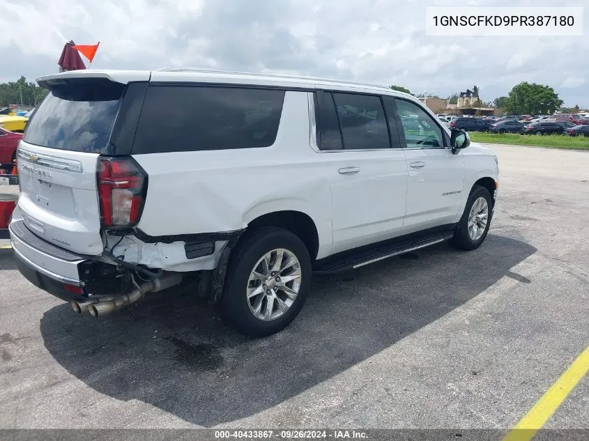 1GNSCFKD9PR387180 2023 Chevrolet Suburban 2Wd Premier