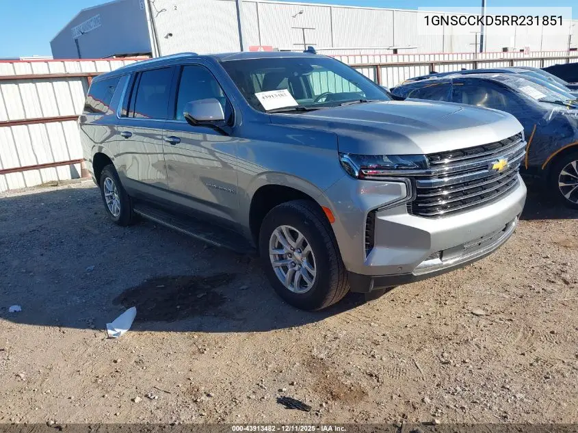 1GNSCCKD5RR231851 2024 Chevrolet Suburban 2Wd Lt