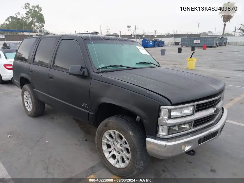 1GNEK13K4SJ409870 1995 Chevrolet Tahoe K1500