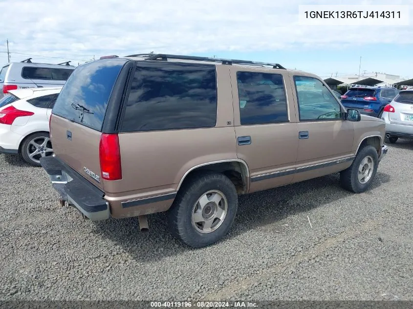 1GNEK13R6TJ414311 1996 Chevrolet Tahoe K1500