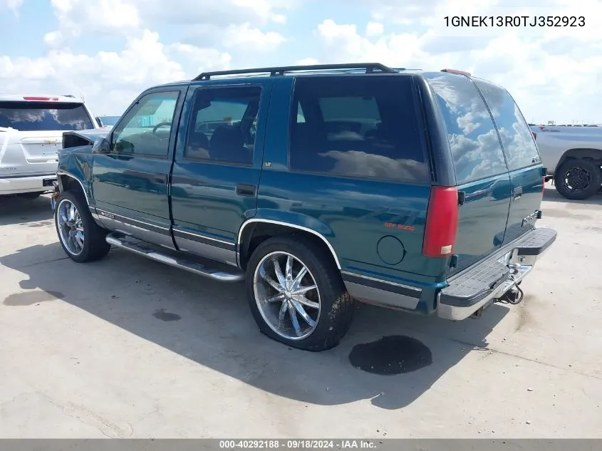 1GNEK13R0TJ352923 1996 Chevrolet Tahoe K1500