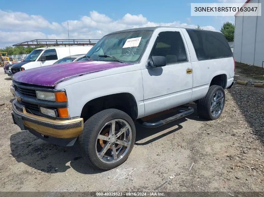 1996 Chevrolet Tahoe K1500 VIN: 3GNEK18R5TG163047 Lot: 40329523