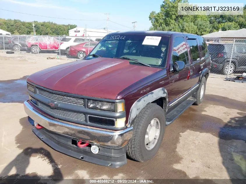 1996 Chevrolet Tahoe K1500 VIN: 1GNEK13R1TJ323169 Lot: 40388212