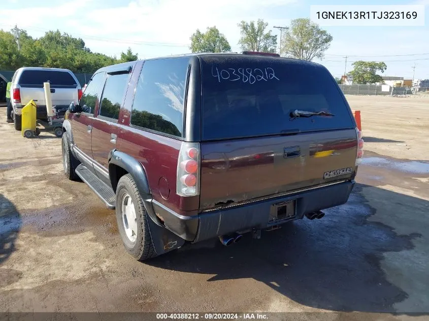 1996 Chevrolet Tahoe K1500 VIN: 1GNEK13R1TJ323169 Lot: 40388212